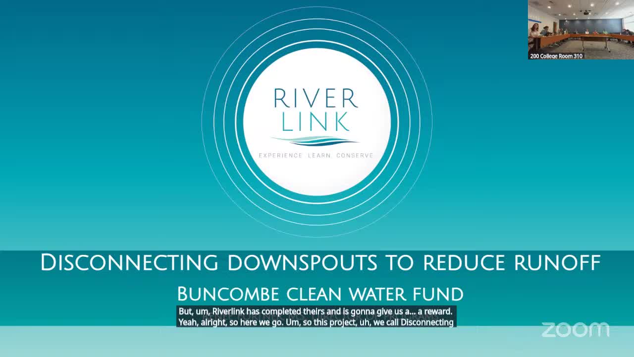 RiverLink reports 133 rain barrels distributed to cut rooftop runoff in targeted Buncombe County watersheds