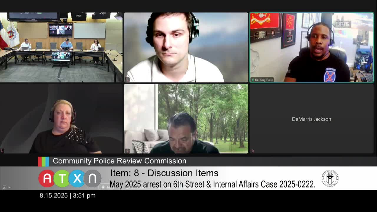 Commission Raises Concerns Over Police Chief's Internal Investigation Protocols