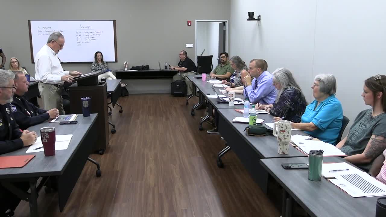 Constable Leal urges salary equity for law enforcement at Williamson County meeting