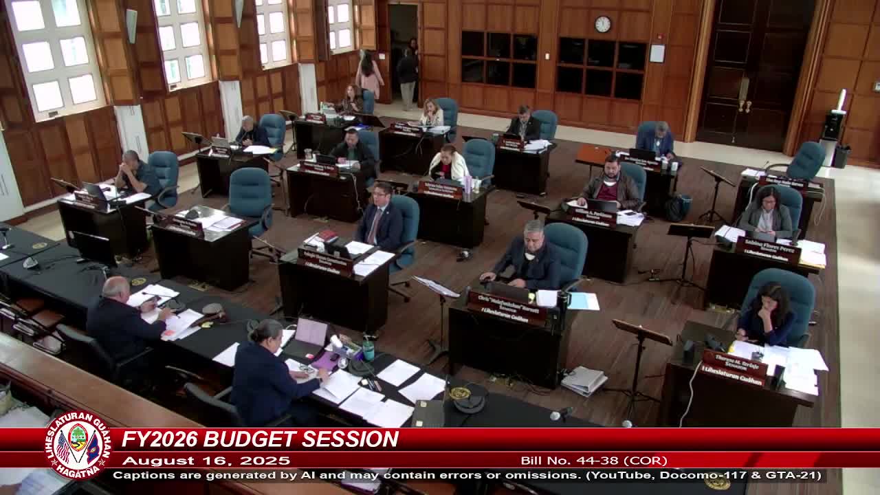 Senators Debate Funding Allocation for Guam School Sports Facilities and Special Needs Accessibility