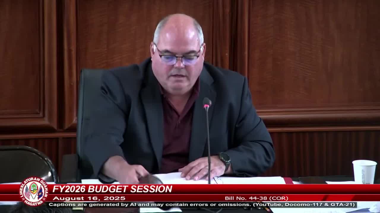 Senate Committee Discusses $10M Allocation for Guam School Maintenance