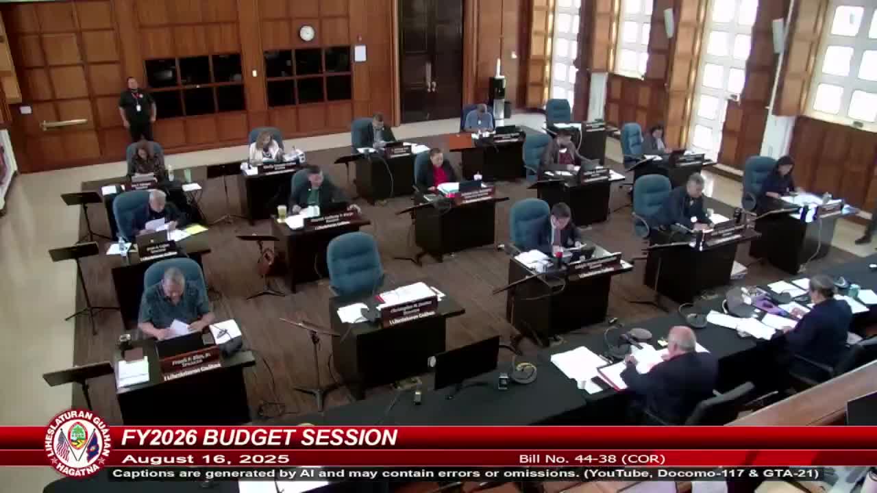 Legislature directs $10M allocation within GDOE budget for facilities and staff; approves continuing-appropriation plan for ARP reimbursements and sports/playg​