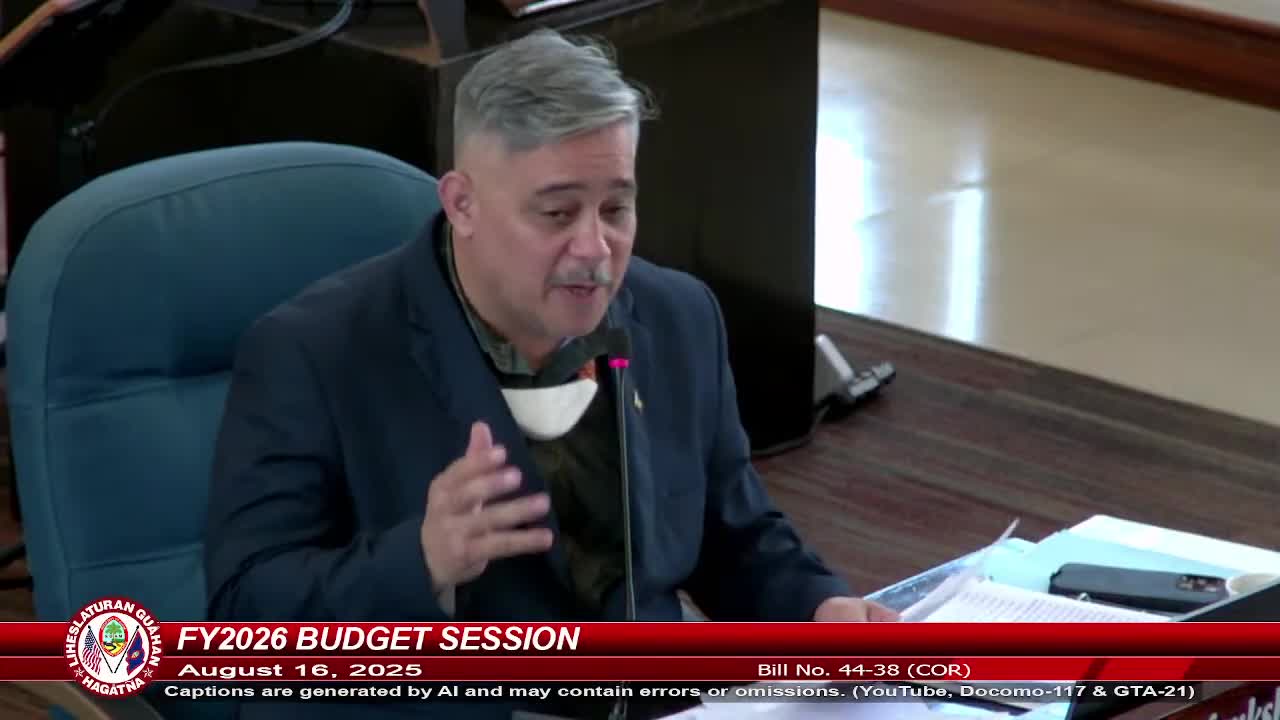 Guam Legislature Allocates $10M for GDOE School Maintenance Amid Budget Concerns