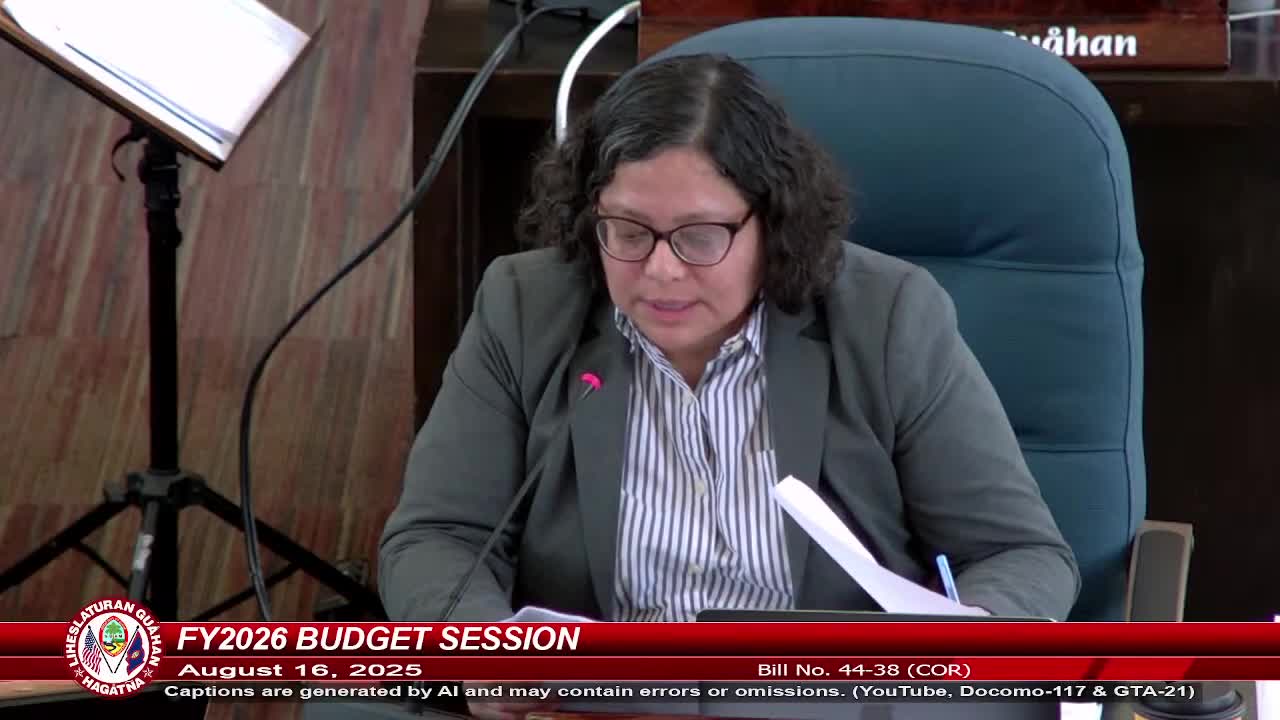 Senator Borja Advocates for GDOE Facility Upgrades Amid Funding Amendments