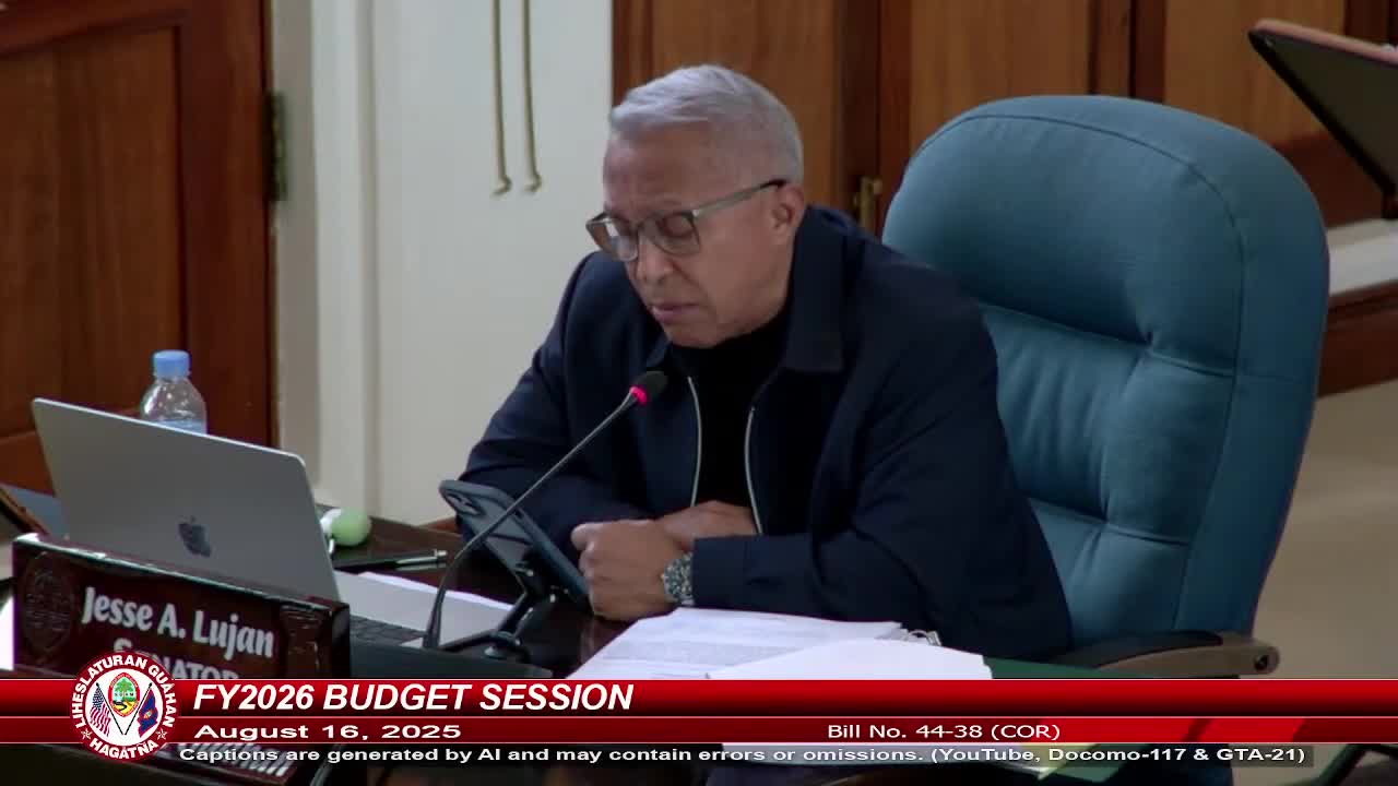 Guam Lawmakers Support Upgrades for Southern High Sports Facilities Amid Budget Challenges