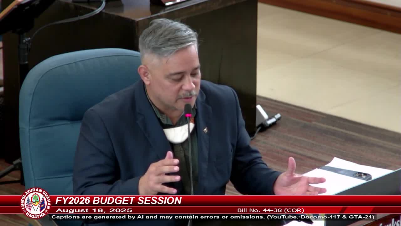 Senator Advocates for $4.5M to Support Guam Department of Education Funding Needs