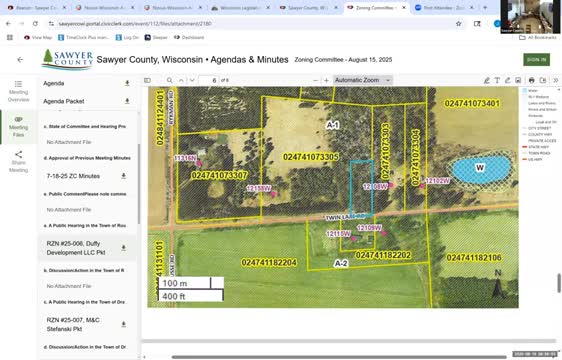 Committee approves Stefanski’s 39.86-acre rezone to allow hobby-farm animals