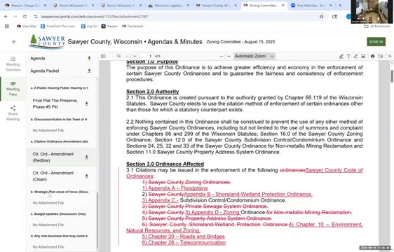 Zoning administrator outlines budget, CIP and need for comprehensive zoning ordinance rewrite