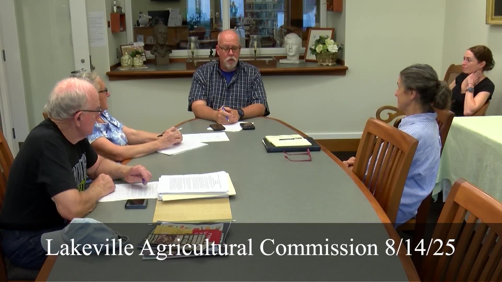 Select Board Discusses Agricultural Initiative Amid State Road Concerns