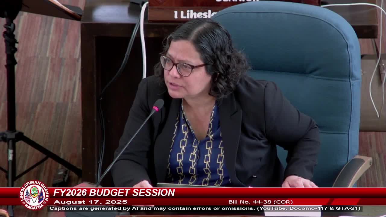 Senate Reviews University Of Guam's $1.5M Capital Improvement Budget Proposal
