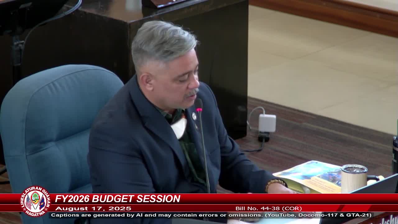 Guam Senators Approve $83,000 Increase for Cancer Trust Fund Support