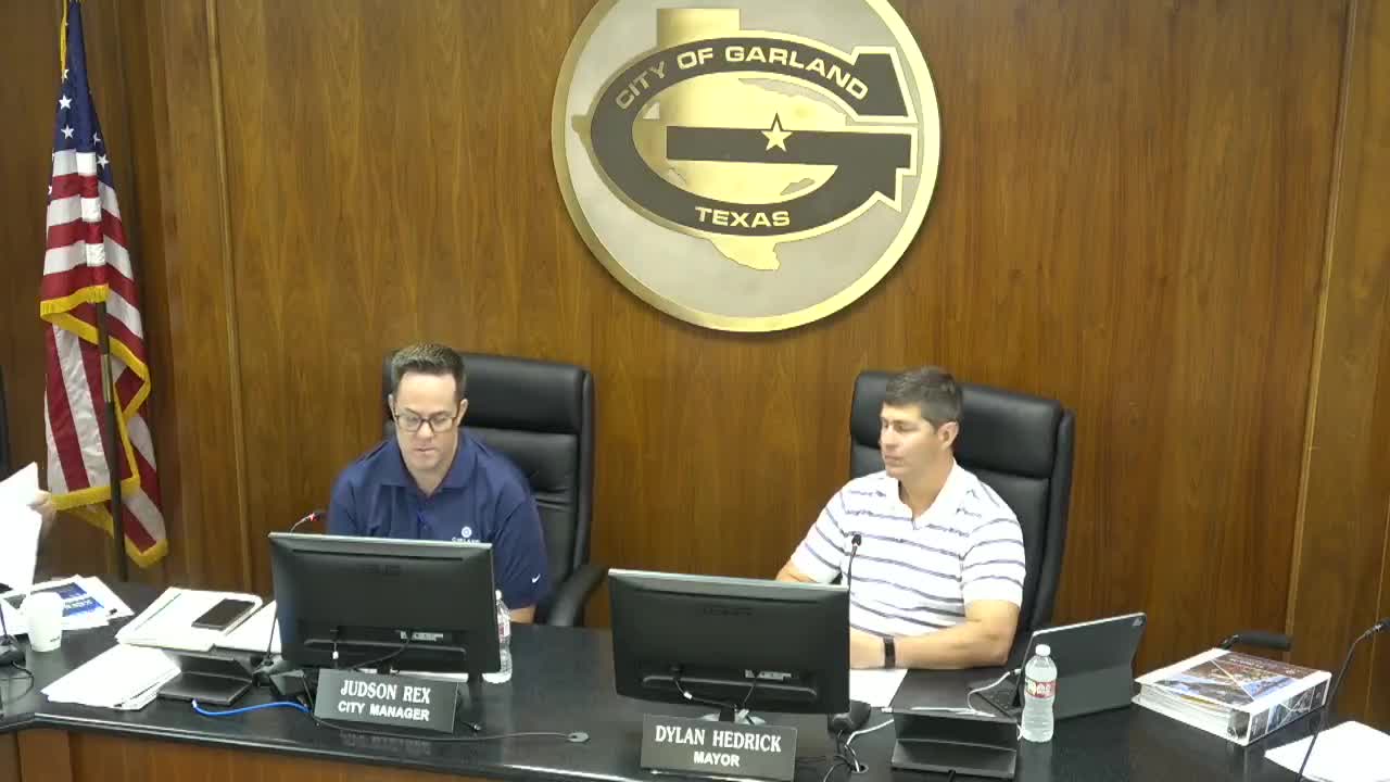 Garland managers pitch ‘tax-rate shift’ plan, calling FY26 a ‘bridge year’ ahead of Nov. 2026 election