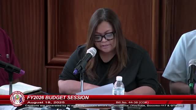 Guam Memorial Hospital Authority requests urgent budget increase for critical healthcare services