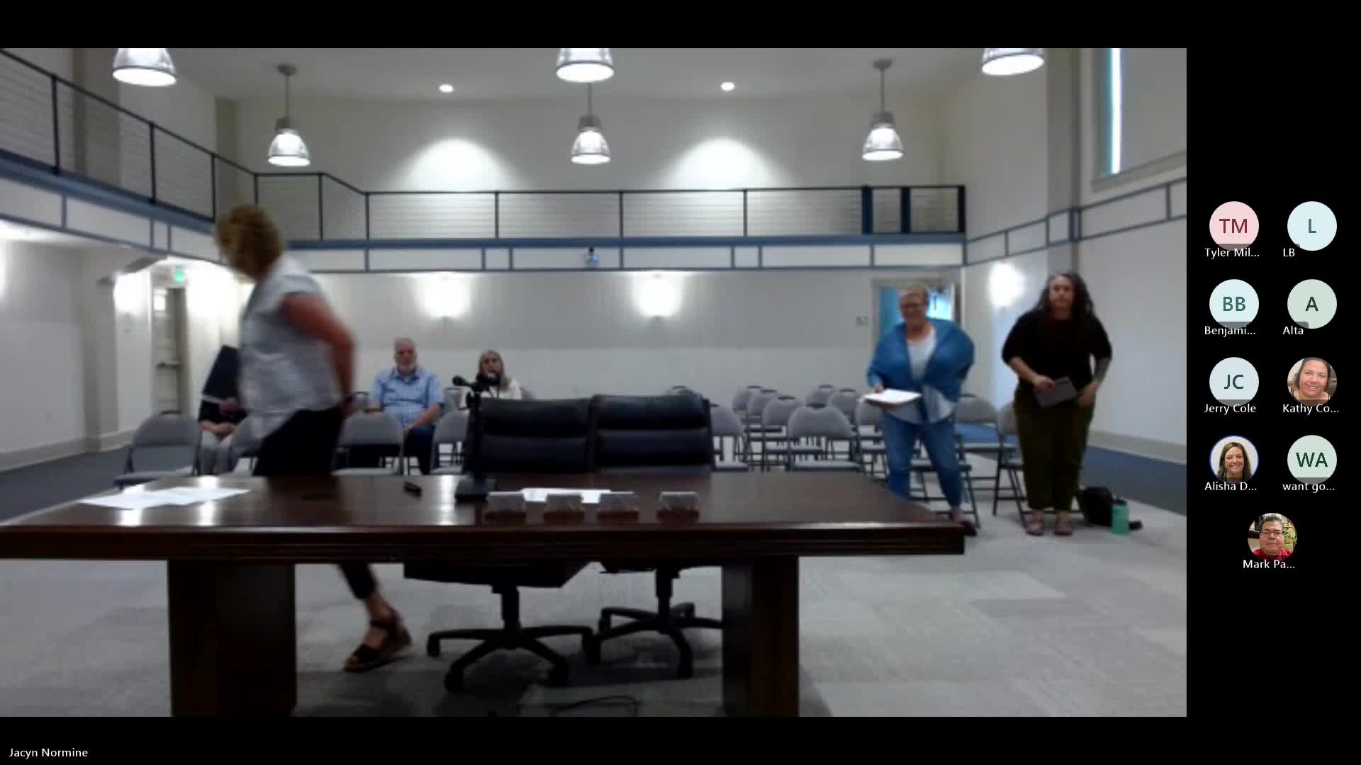 Land development director proposes 23% CPI fee increase; board discussion but no vote recorded