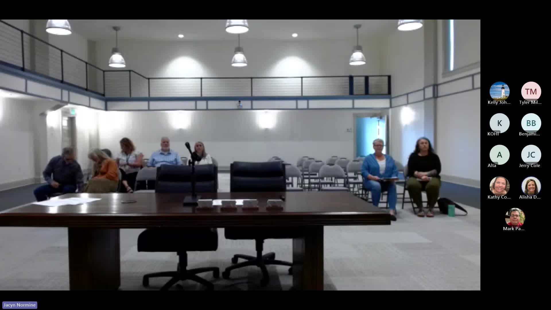 Columbia County Commissioners Approve Agenda Changes During Board Meeting