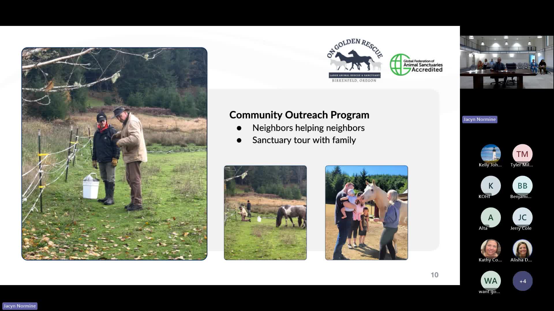 Local Sanctuary Expands Educational Programs and Fundraising Efforts for Animal Rescue