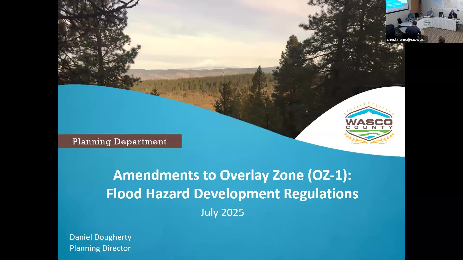 County reopens first hearing on land‑use amendments tied to FEMA rules; planning staff recommends FEMA model code; hearing continued to Nov. 5