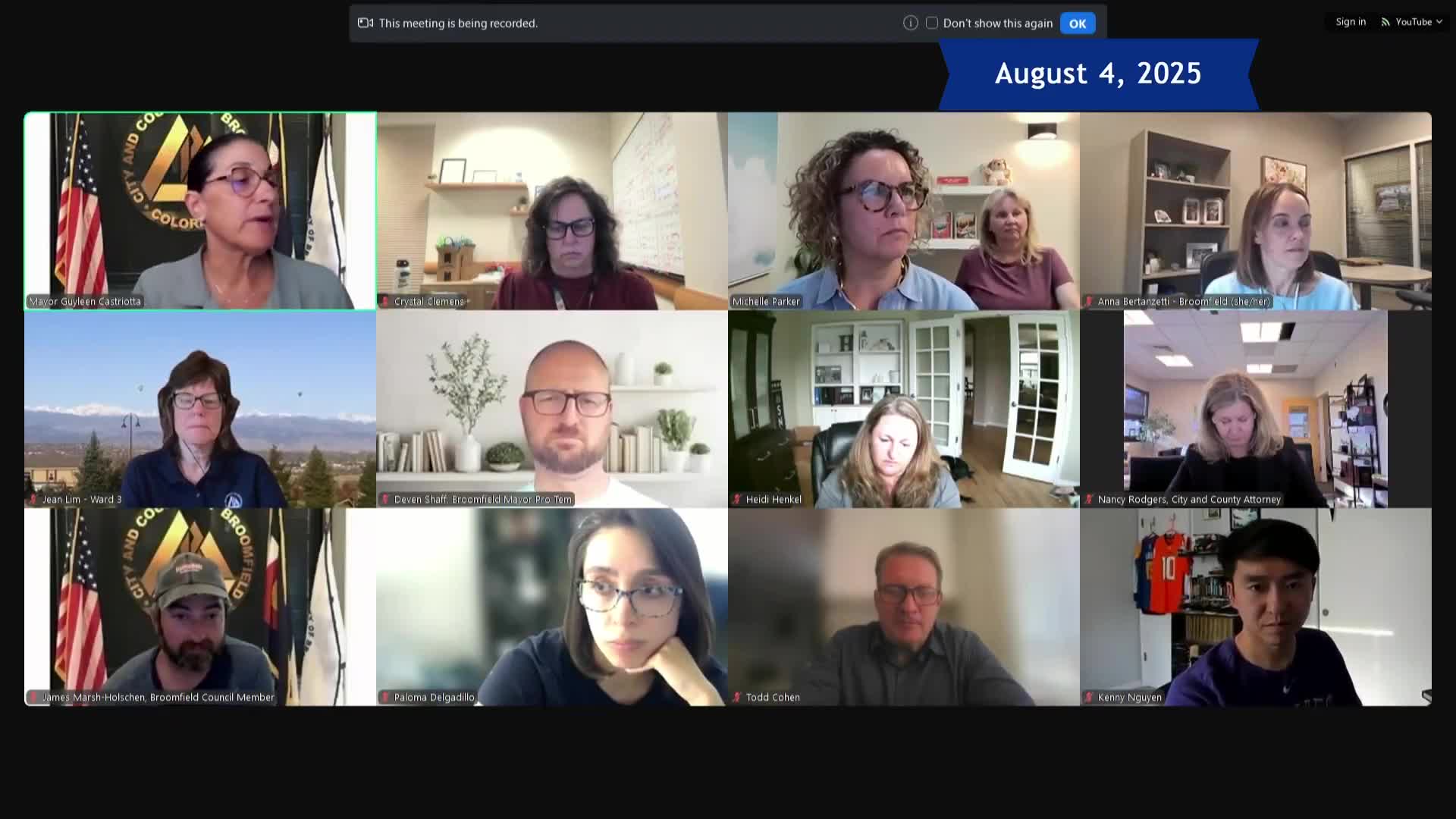 Broomfield council unanimously approves hearing officers' recommendations on property tax protests