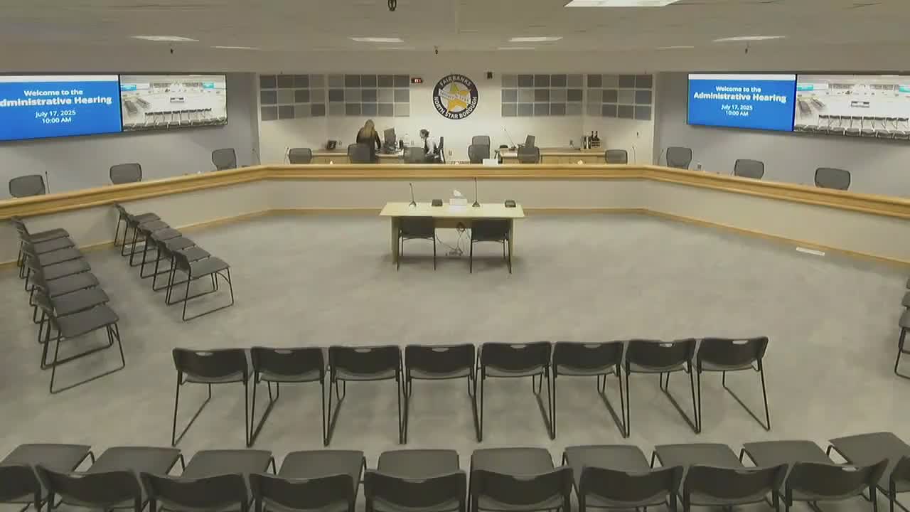 Borough hearing approves consolidation of three Fairbanks lots into 1.13-acre parcel