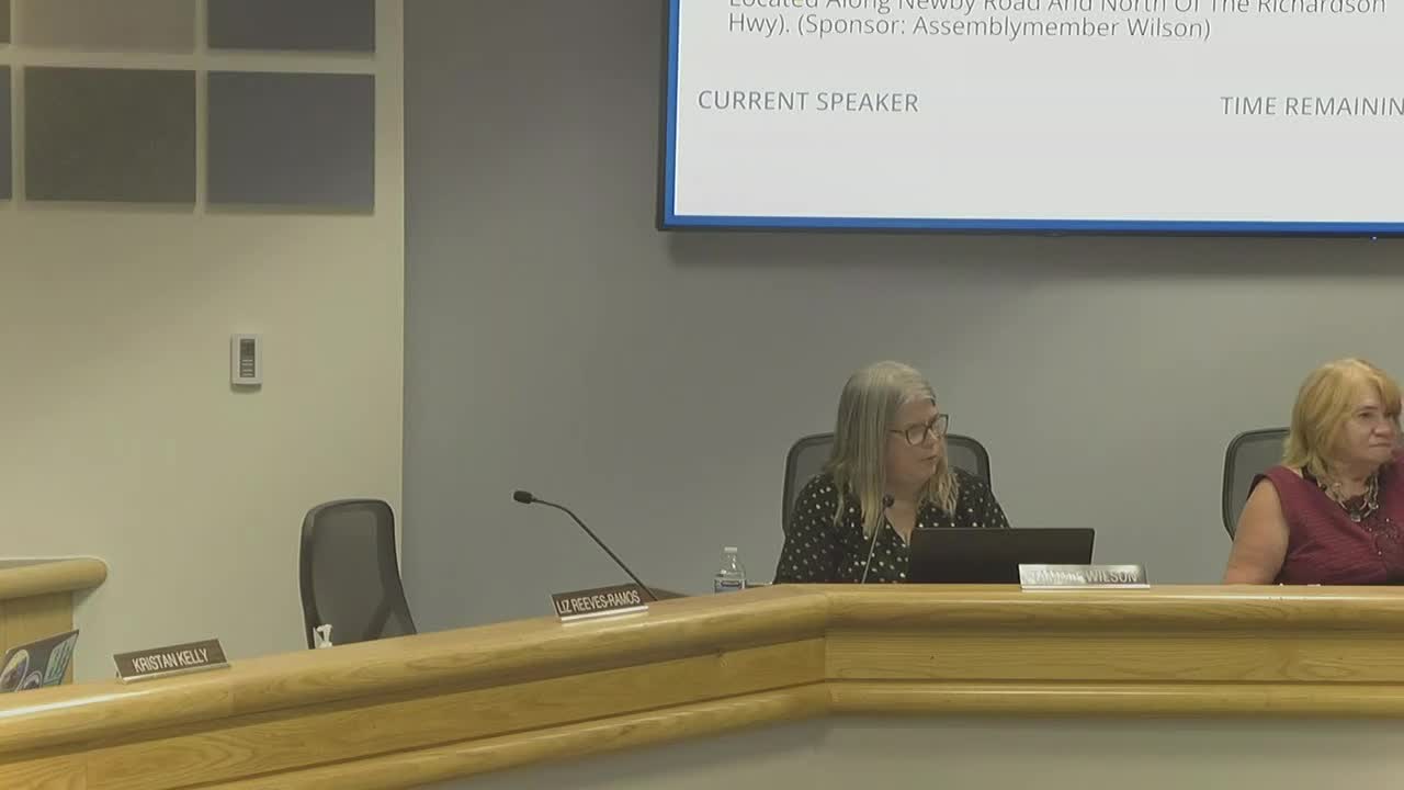 Assembly rezones Pleasant Places subdivision to allow larger lots on northern parcels