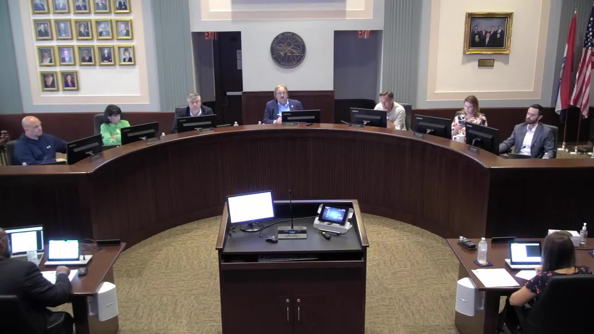 Clay County Commission approves consent agenda including $1.73 million in invoices; prosecutors' bills approved with one recusal