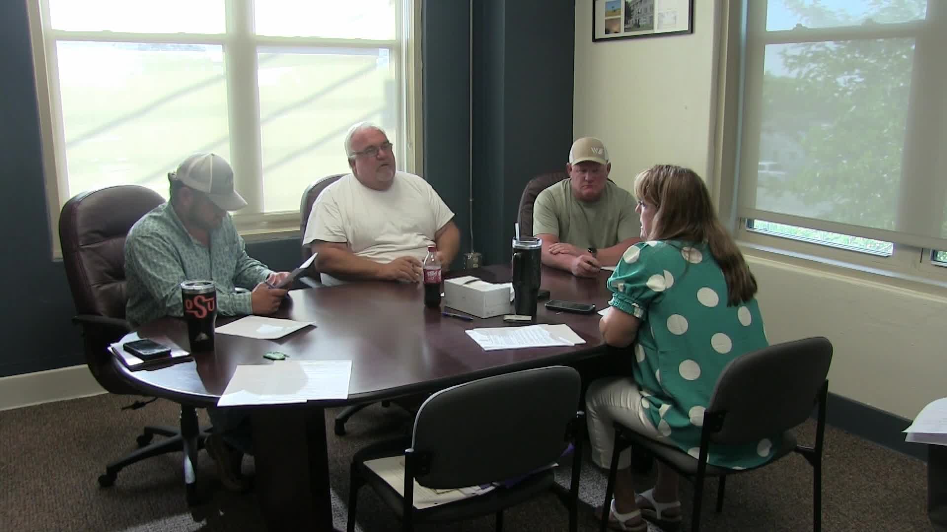 Woods County Approves Mutual Aid Agreement and Fire Department Vendor Choice