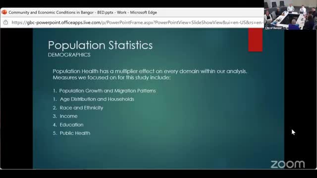 Bangor Reports Population Changes Amid Diverse Migration and Economic Challenges