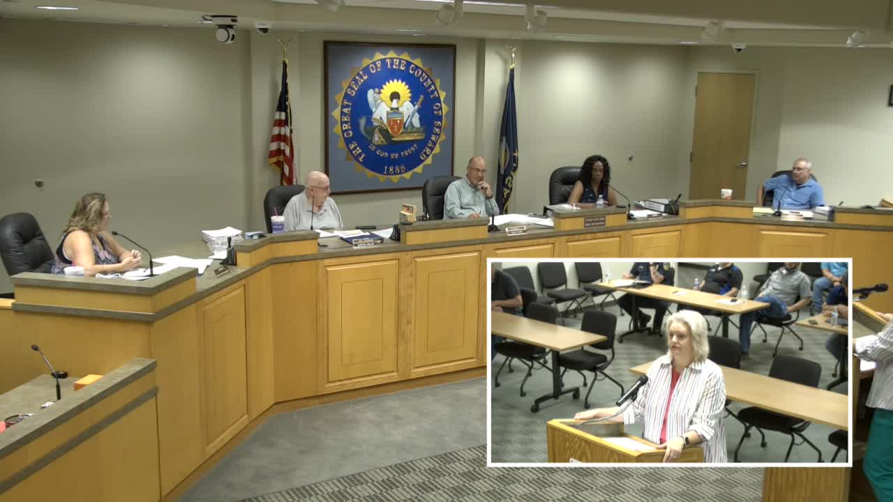 County Commissioners Address Special Fund Restrictions and Public Concerns on Tax Increases