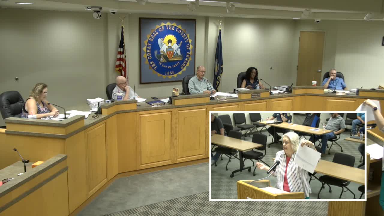 Seward County Commissioners Prepare for Budget Hearing Amid Tax Appeal Update