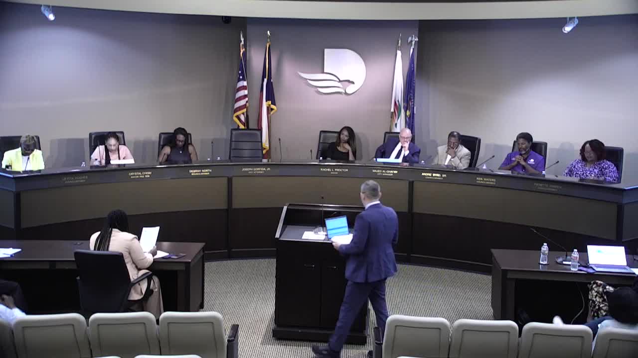 DeSoto City Council reviews Bridge Beautification Program for fiscal year 2025