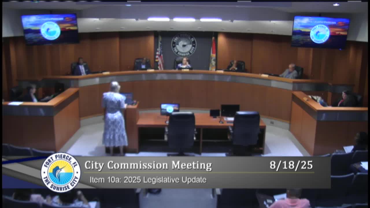 Fort Pierce Mayor Thanks Dana Trabulsi for Timely Assistance in Filling Empty Commission Seat