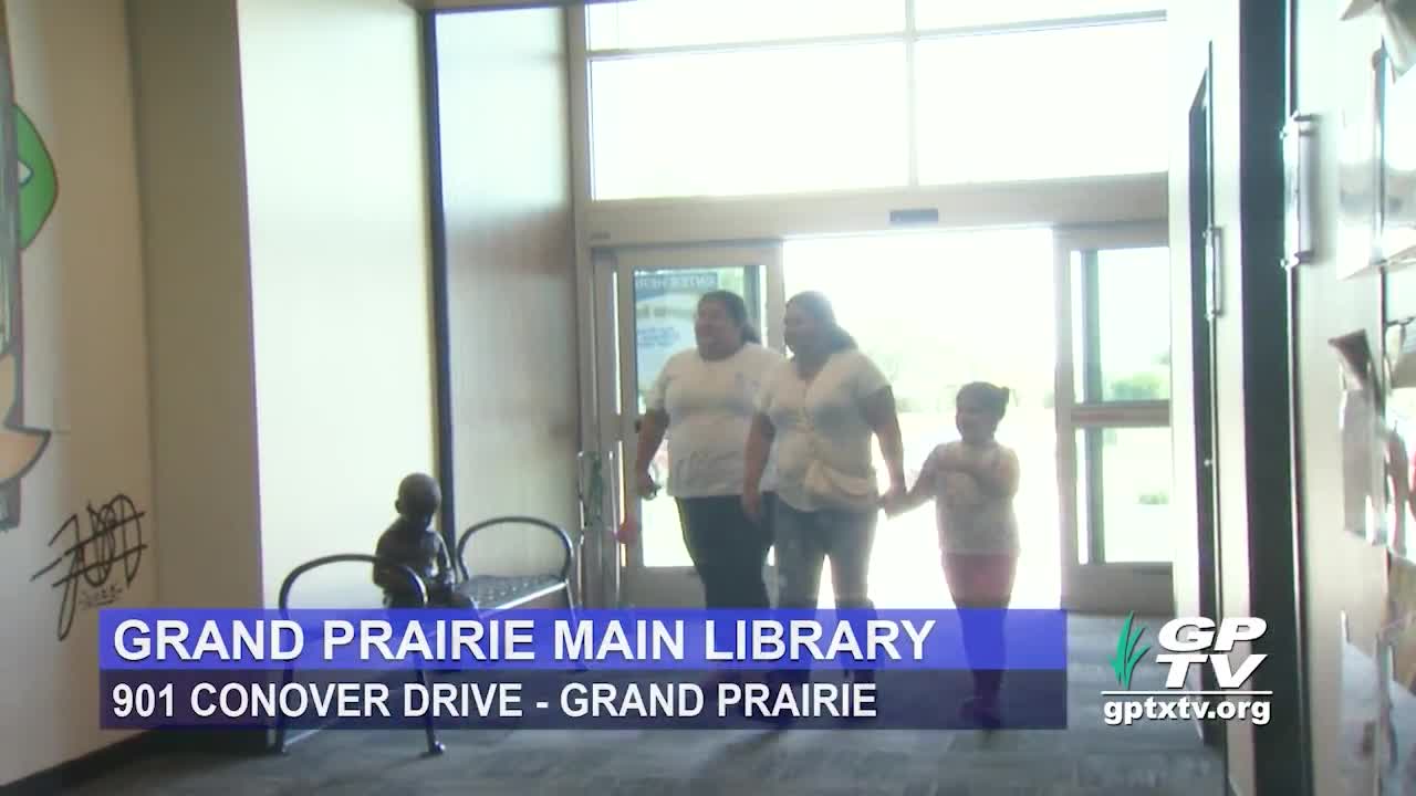 Grand Prairie Unveils Renovated Main Library Entrance with Welcoming New Features