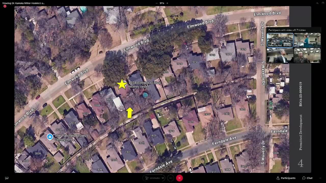 Property Owner Proposes Alley Improvements for ADU Approval on Elmwood Avenue