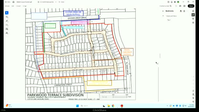 City Officials Discuss Dixie Drive Flooding Solutions and Bond Project Updates