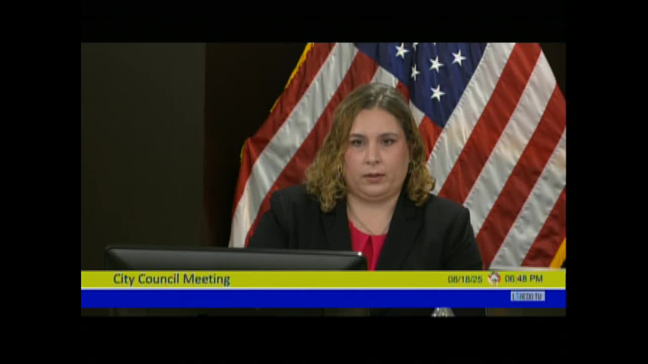 City Council Tables Presentation on Water Quality and Compliance Issues