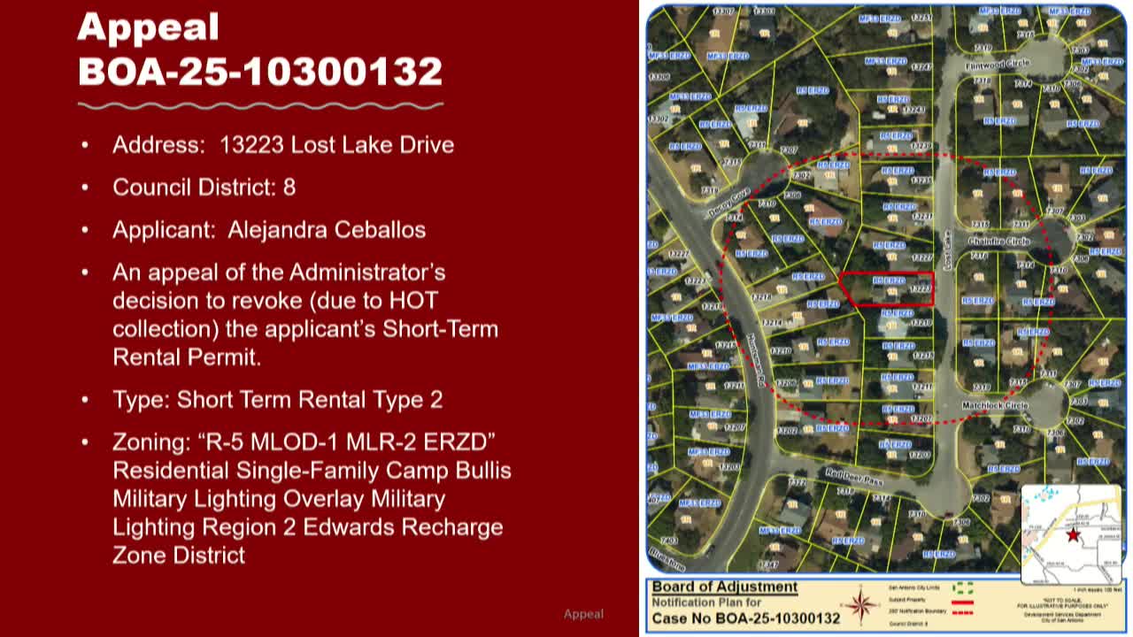 Commission Approves Appeal for Short-Term Rental Permit at Lost Lake Drive