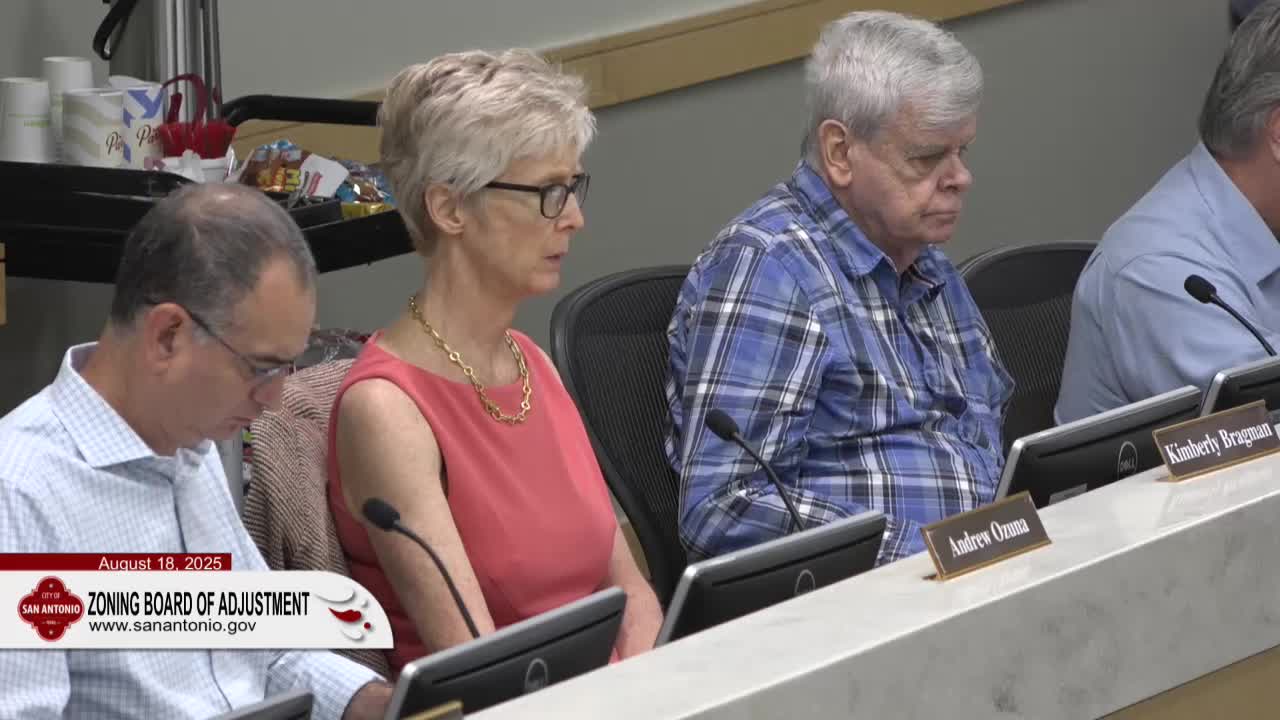 San Antonio Commission Approves Variance for Garage Conversion at 150 Stonewood Drive