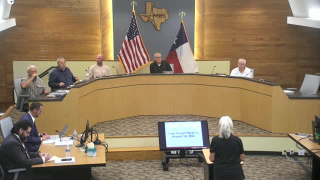 Resident Marilyn Lewis addresses raccoon infestation issues in Argyle community