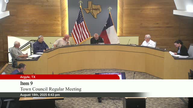 Town Council Approves Major Revision to Canopy Signage Standards on Highway 377