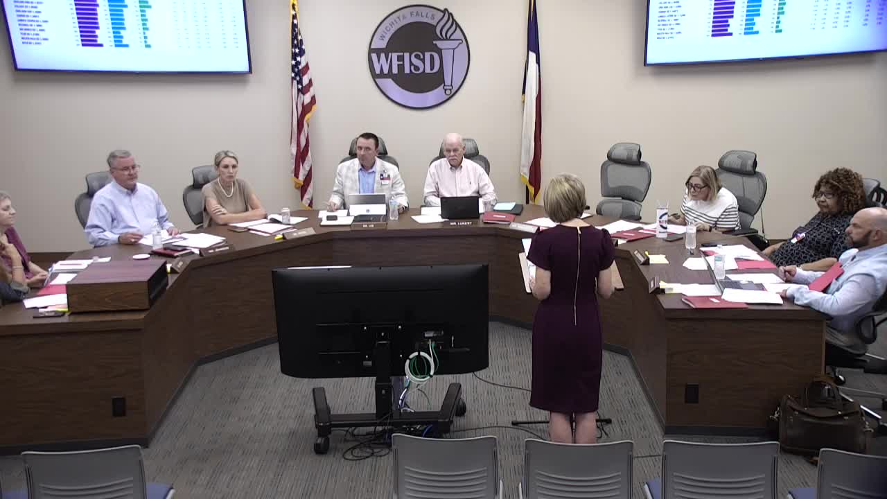 Wichita Falls ISD Board Approves Policy Updates and Staffing Solutions