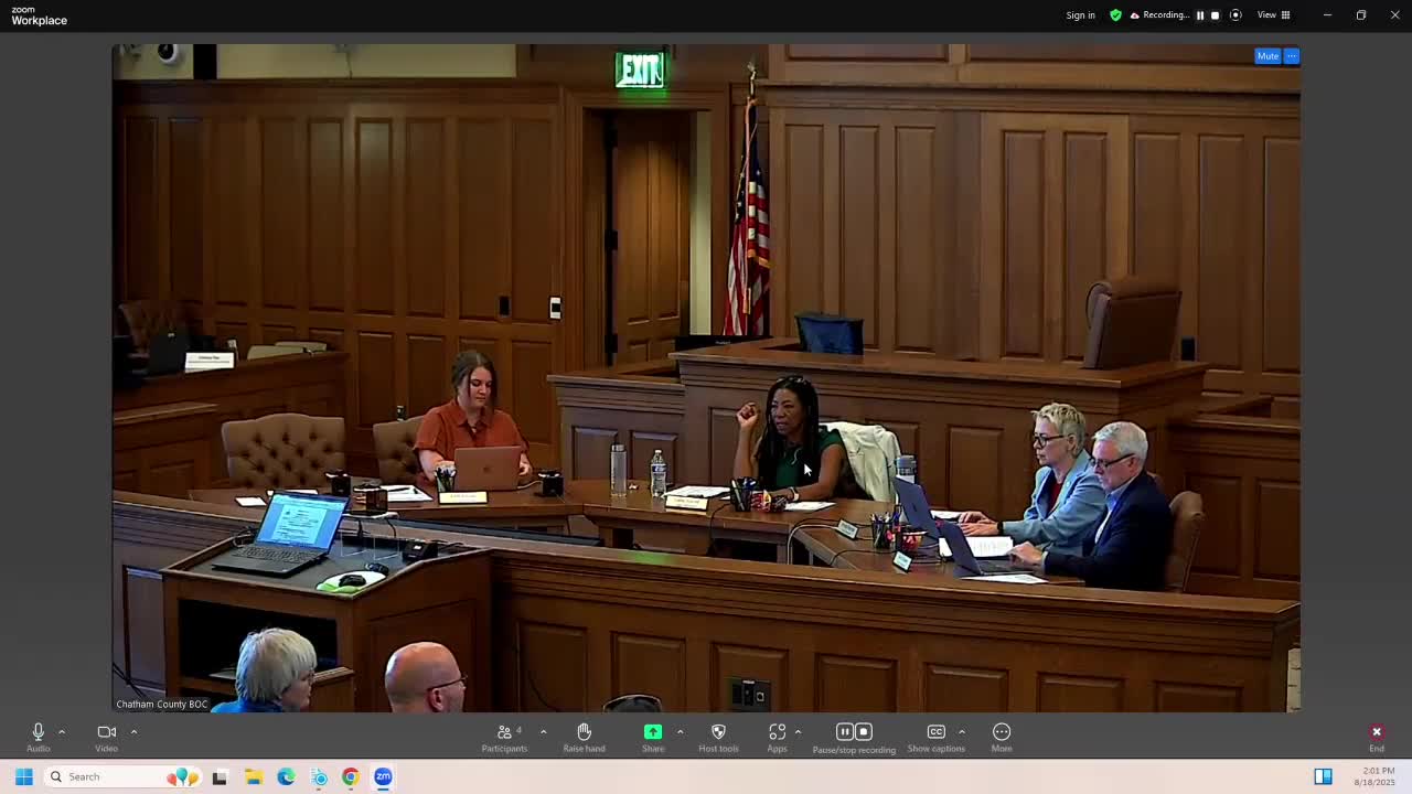 Commissioners Begin Work Session Despite One Vacancy