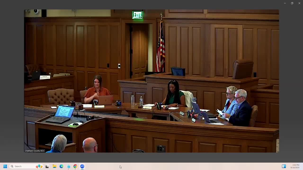 Chatham County Proclaims September 2025 as Payroll Week and Healthy Aging Month