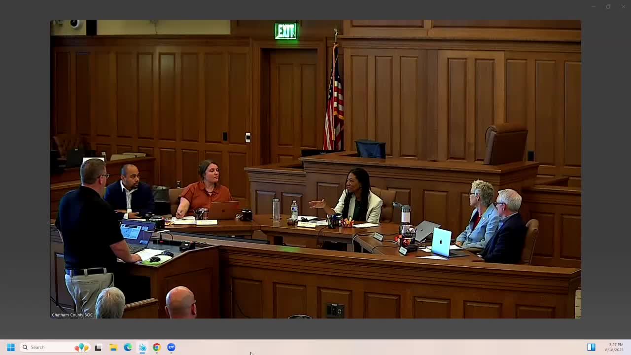 Chatham County Commissioners Plan Climate Retreat to Address Local Environmental Challenges