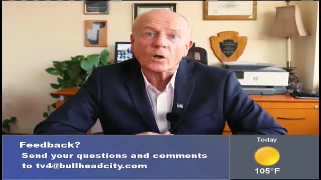 Mayor Tom Brady promotes Bullhead City as Arizona's outdoor paradise and retail hub