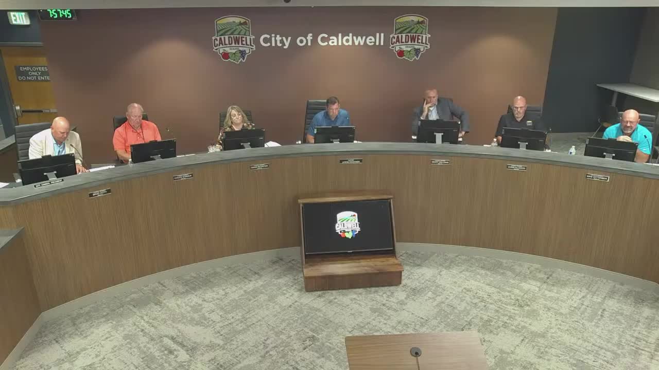 Caldwell City Council Denies Spot Zoning Motion and Approves Urban Renewal Plan