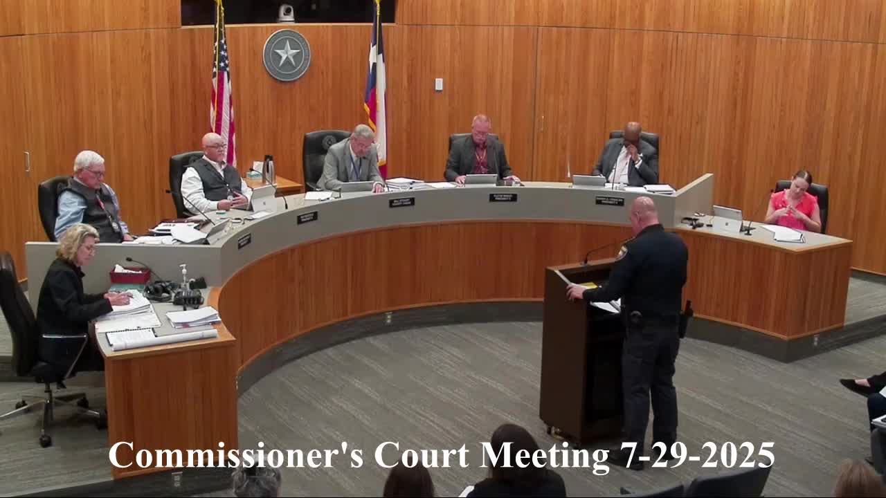 Commissioners approve police package vehicles and $250,000 transfer to cover jail repairs and healthcare costs