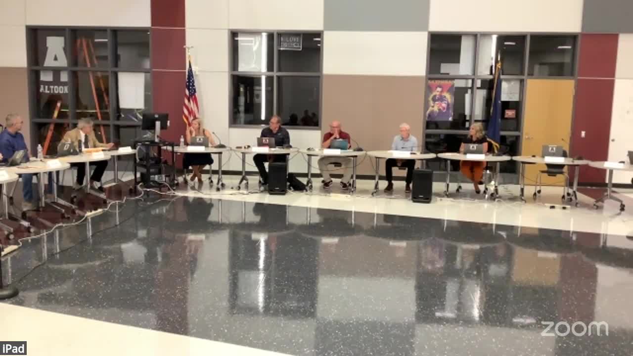 Altoona School Board Welcomes Student Rep Camille Krug and New Staff for School Year