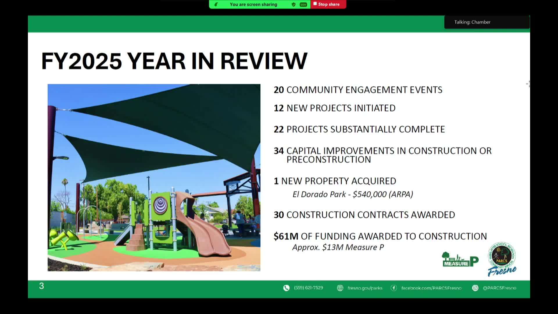 City Unveils Plans for New Parks and Recreation Projects in Fresno