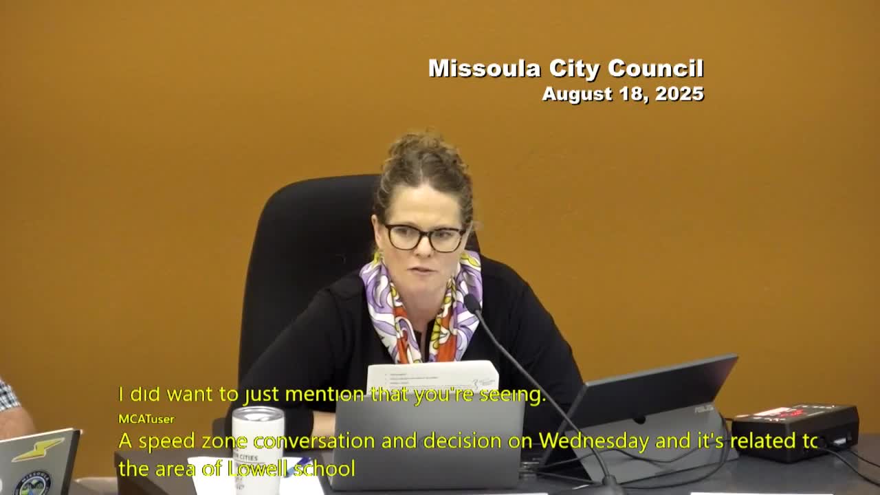 Missoula Council Discusses Roundabout Completion and Affordable Housing Developments