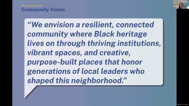 Community Vision Project Advances in Neighborhood Planning and Engagement Efforts